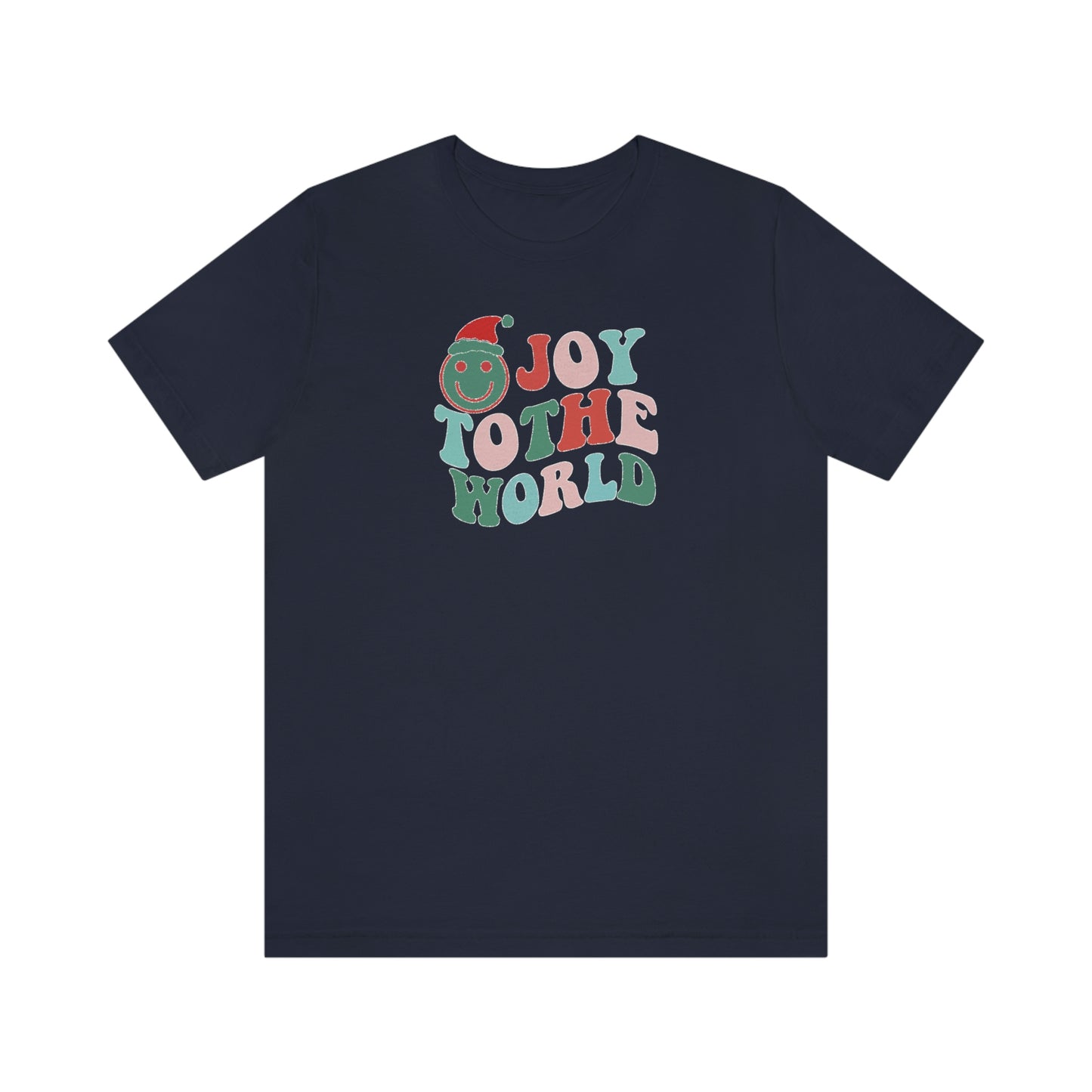 Holiday Joy To The World Unisex Jersey Short Sleeve Tee