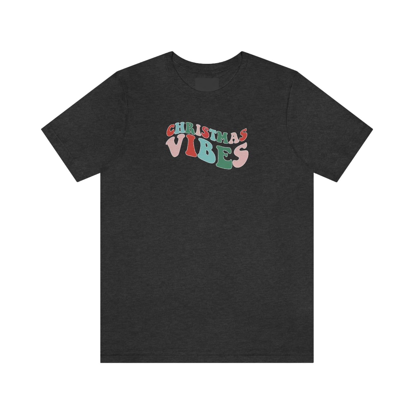 Holiday Christmas Vibes 1 Unisex Jersey Short Sleeve Tee