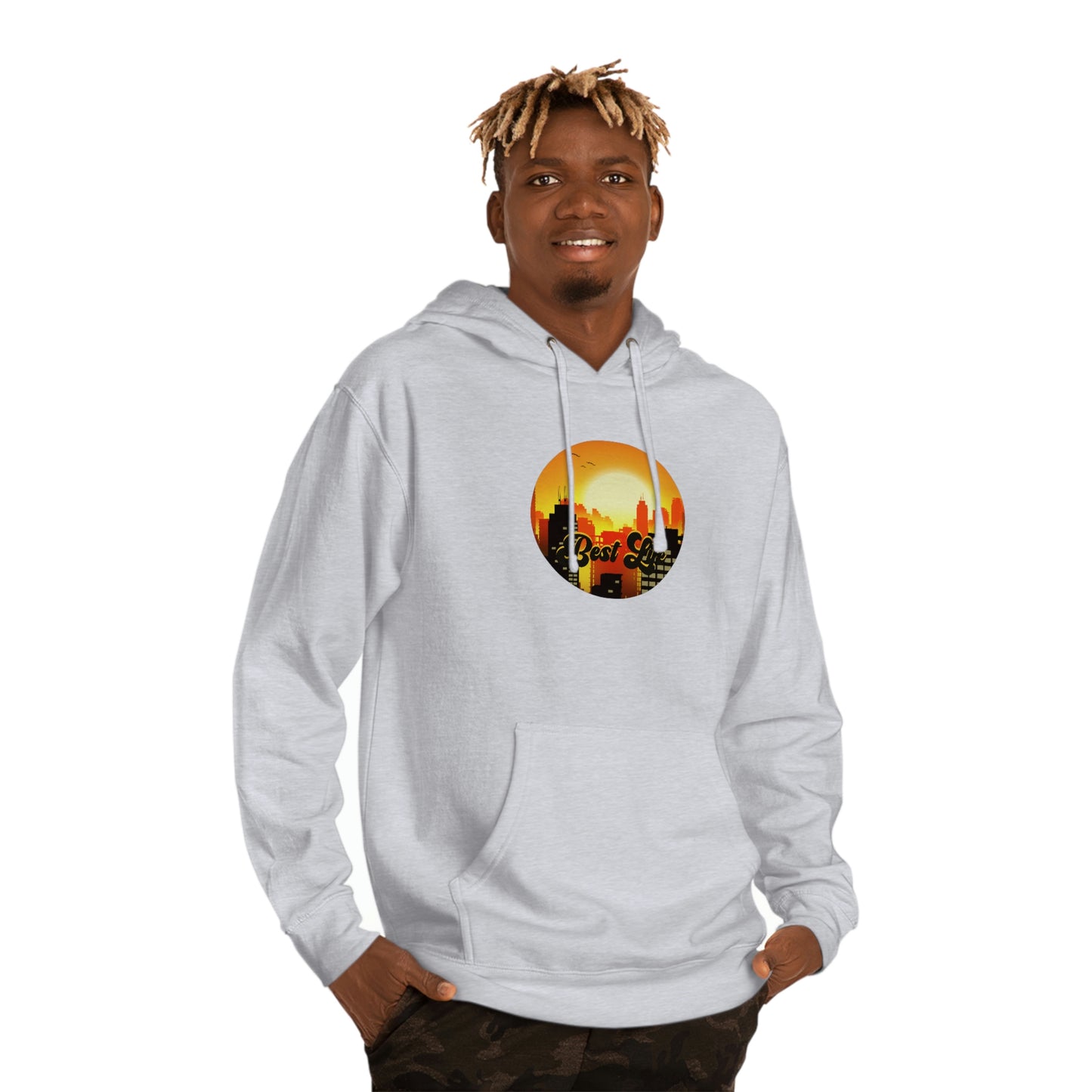 Best Life-Cityscape Unisex Hooded Sweatshirt