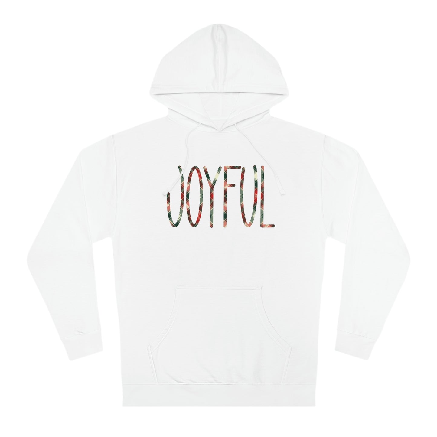 Holiday Joyful Unisex Hooded Sweatshirt