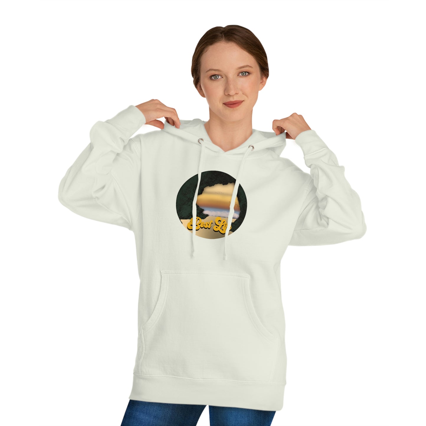 Best Life- Beach Cave Unisex Hooded Sweatshirt