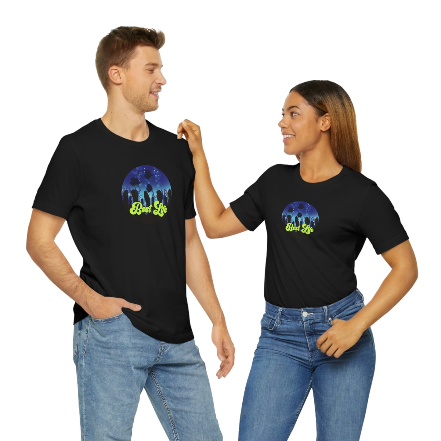 Best Life- Underwater Scene Unisex Jersey Short Sleeve Tee