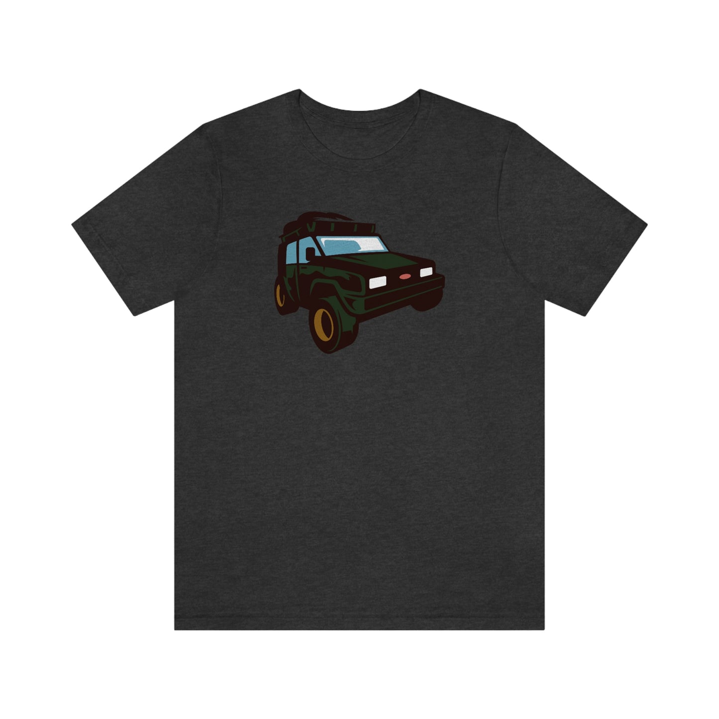 NWT - Dark Green Jeep Unisex Jersey Short Sleeve Tee