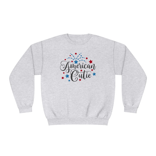 NWT- American Cutie Unisex NuBlend® Crewneck Sweatshirt