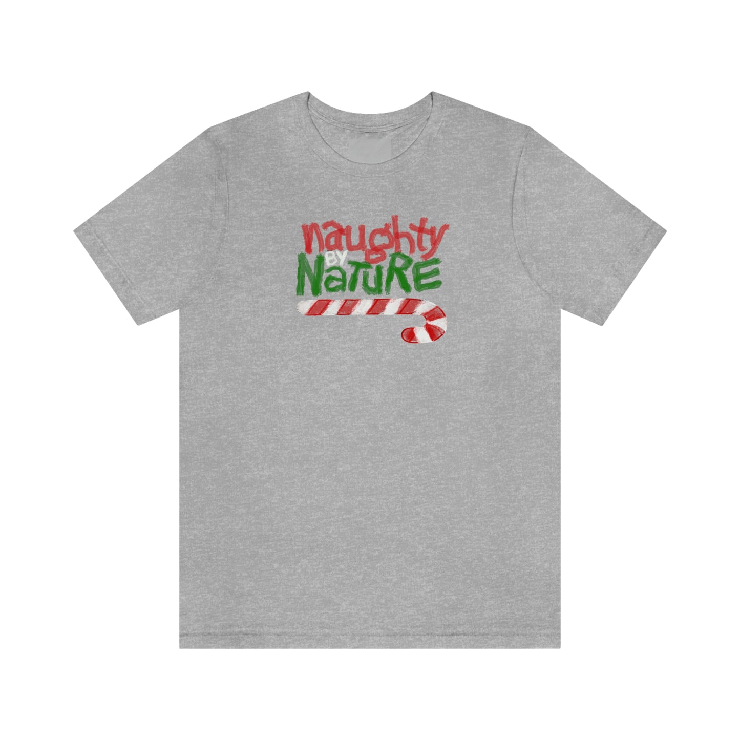 Holiday- Naughty by Nature Christmas Unisex Jersey Short Sleeve Tee