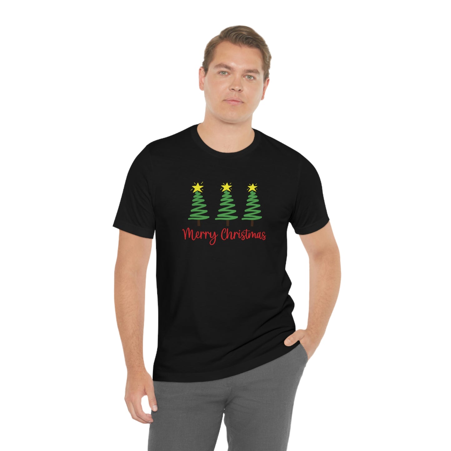 Holiday Merry Christmas Unisex Jersey Short Sleeve Tee