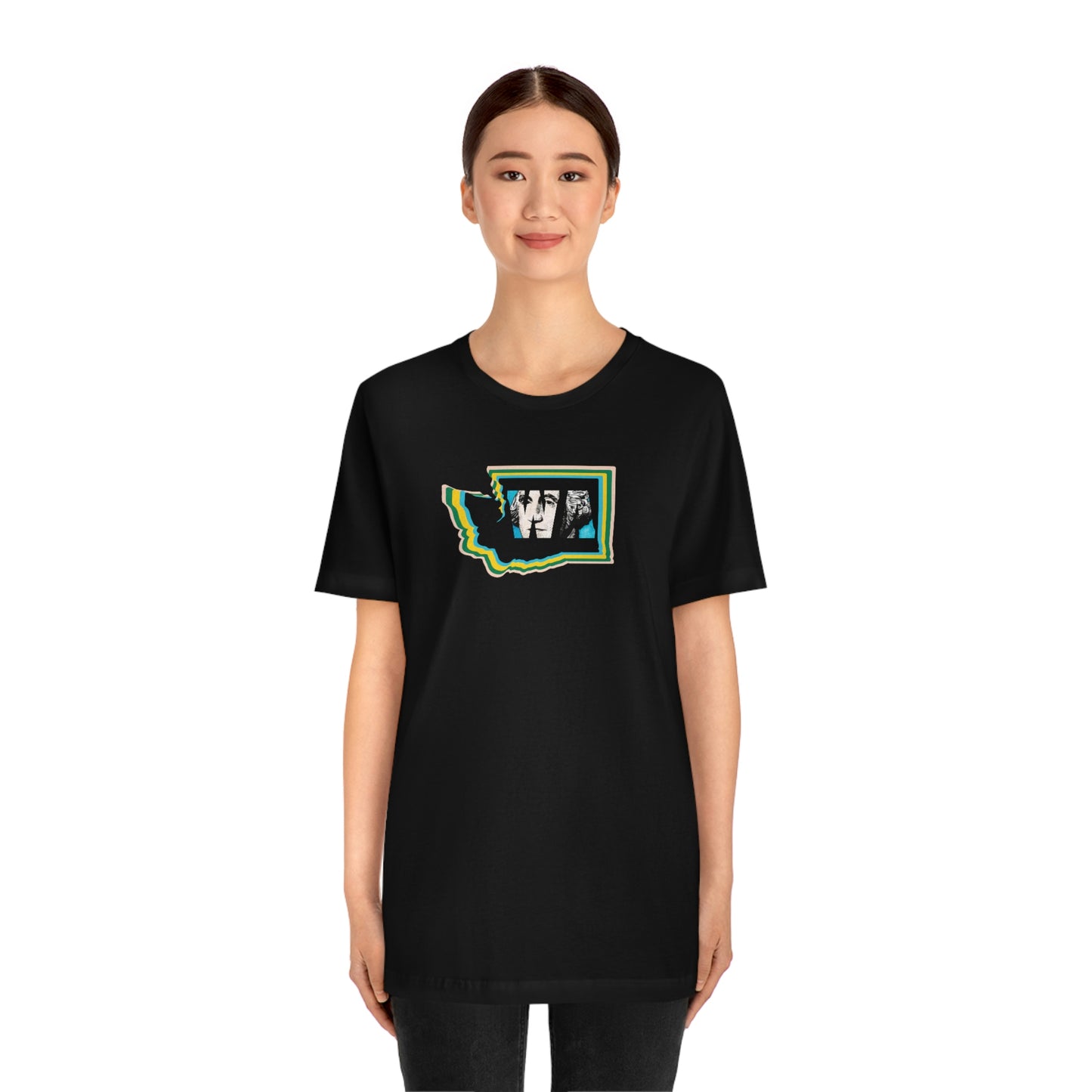 State Love- Washington Unisex Jersey Short Sleeve Tee