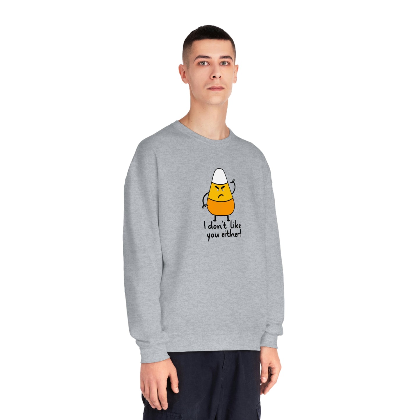 NWT- Candy Corn Unisex NuBlend® Crewneck Sweatshirt