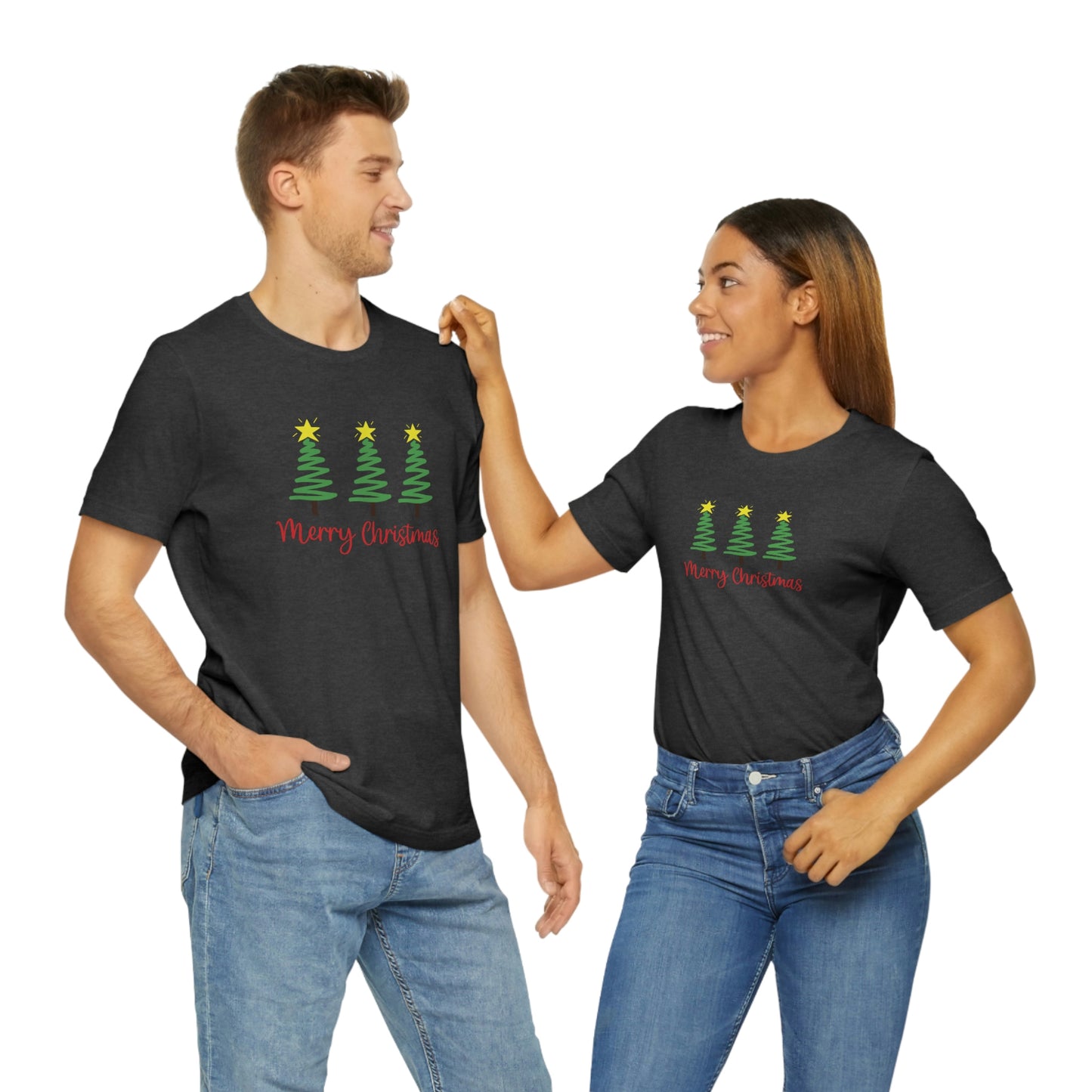 Holiday Merry Christmas Unisex Jersey Short Sleeve Tee