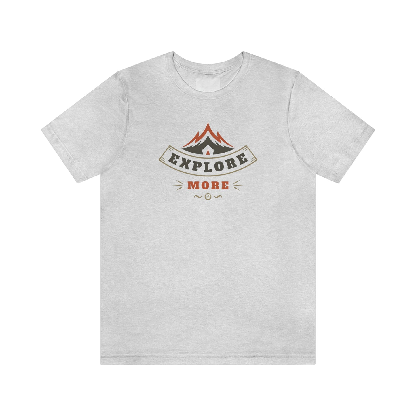 NWT- Explore More Unisex Jersey Short Sleeve Tee