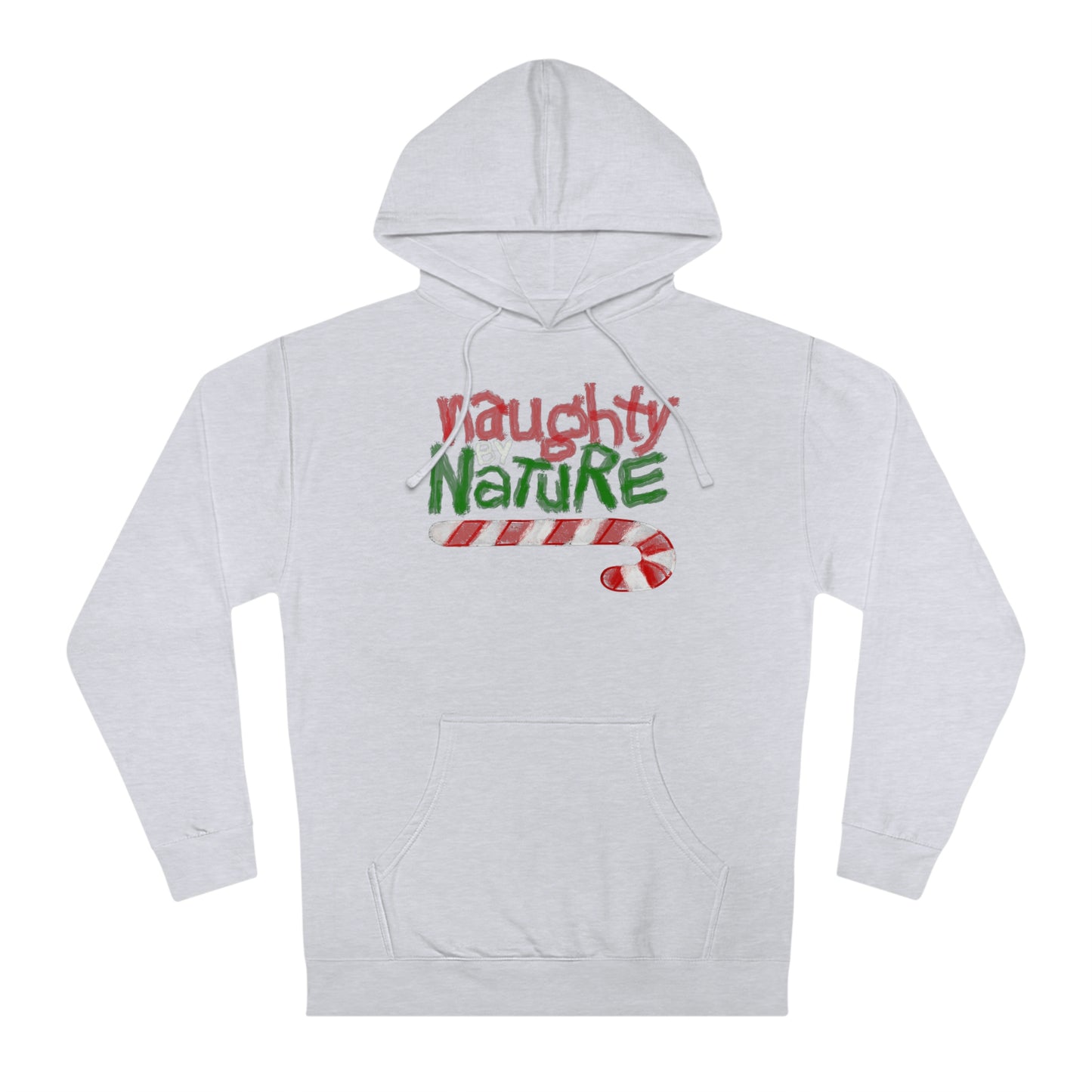 Holiday- Naughty by Nature Unisex Hooded Sweatshirt