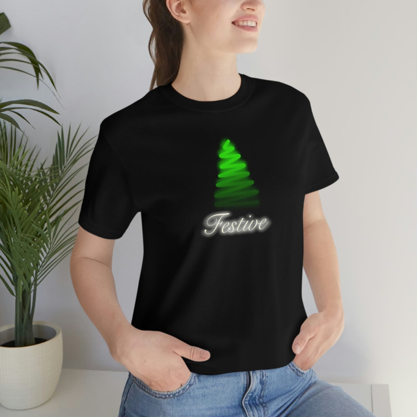 Holiday Festive Unisex Jersey Short Sleeve Tee