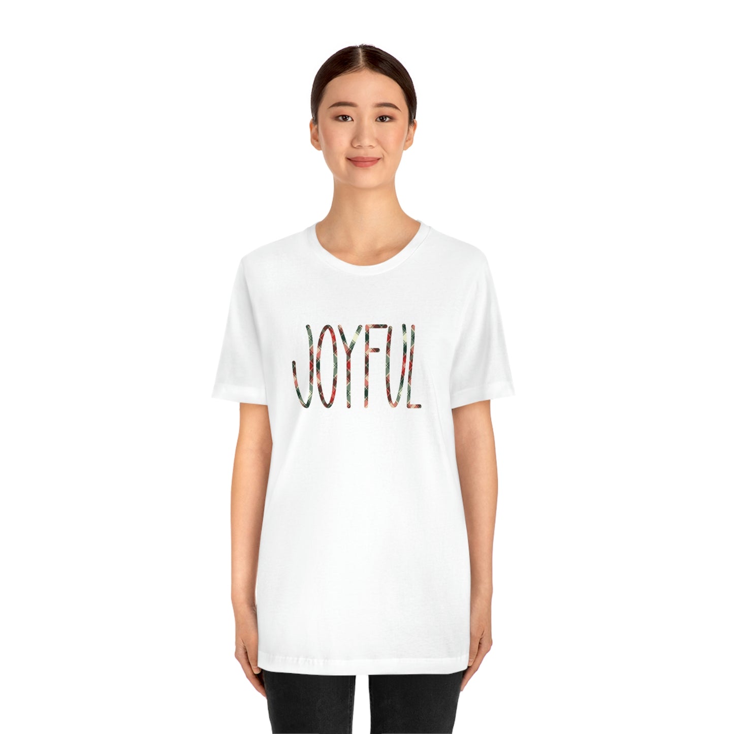 Holiday Joyful Unisex Jersey Short Sleeve Tee