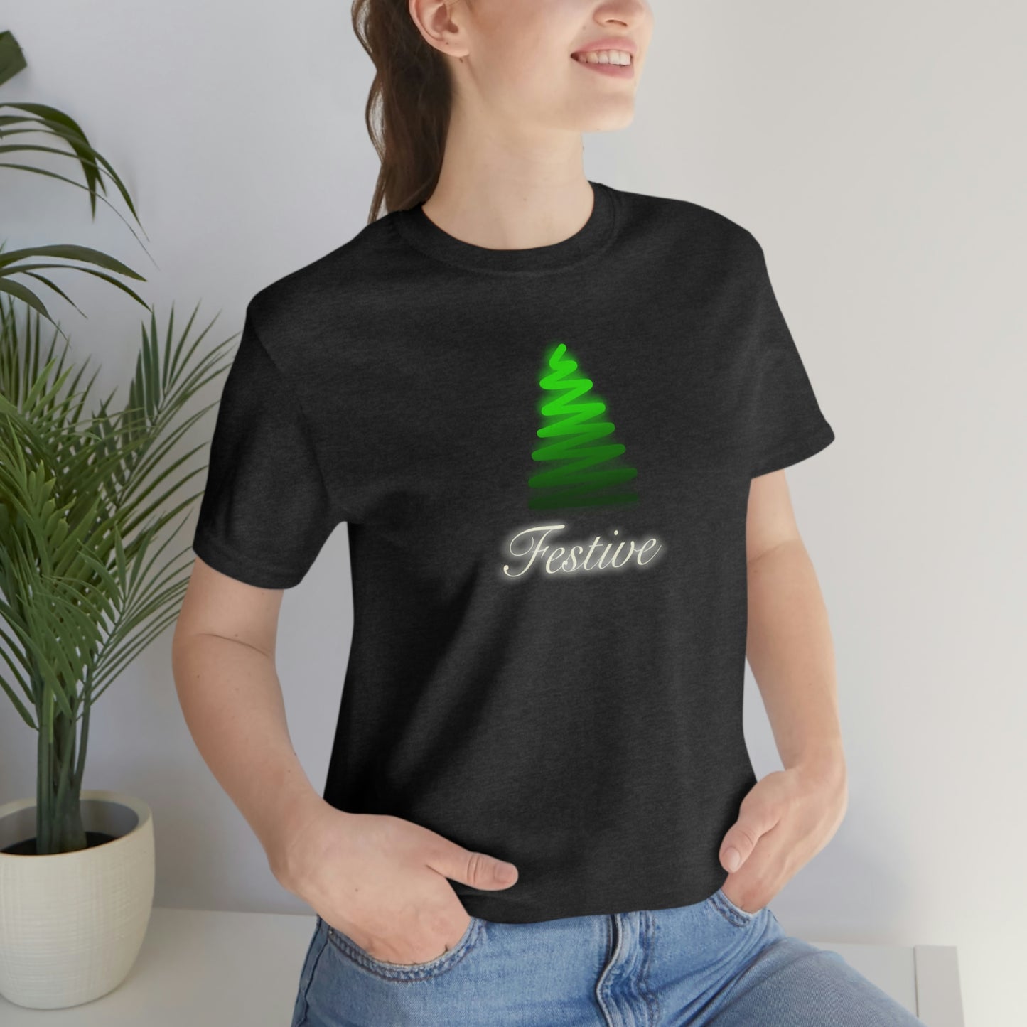 Holiday Festive Unisex Jersey Short Sleeve Tee