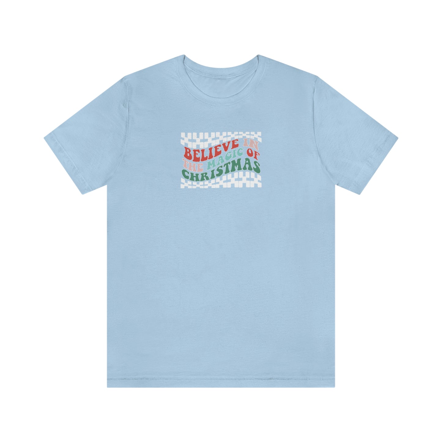 Holiday Magic Of Christmas Unisex Jersey Short Sleeve Tee