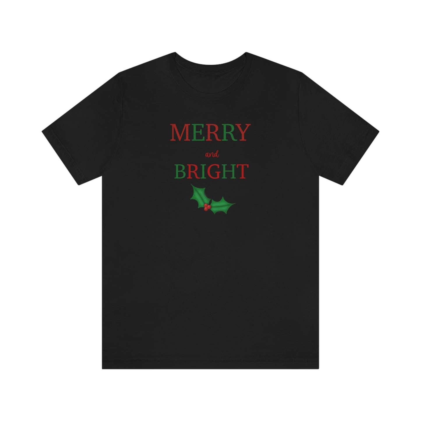 Holiday Merry 1 Unisex Jersey Short Sleeve Tee