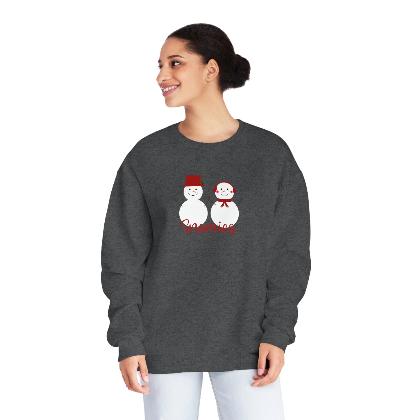 NWT- Snomies Red Unisex NuBlend® Crewneck Sweatshirt