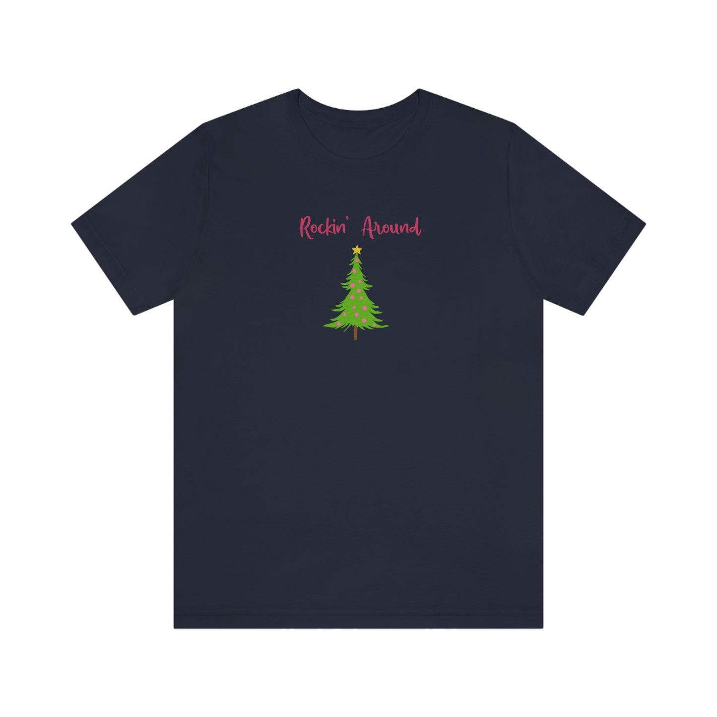 Holiday Rockin Christmas Unisex Jersey Short Sleeve Tee