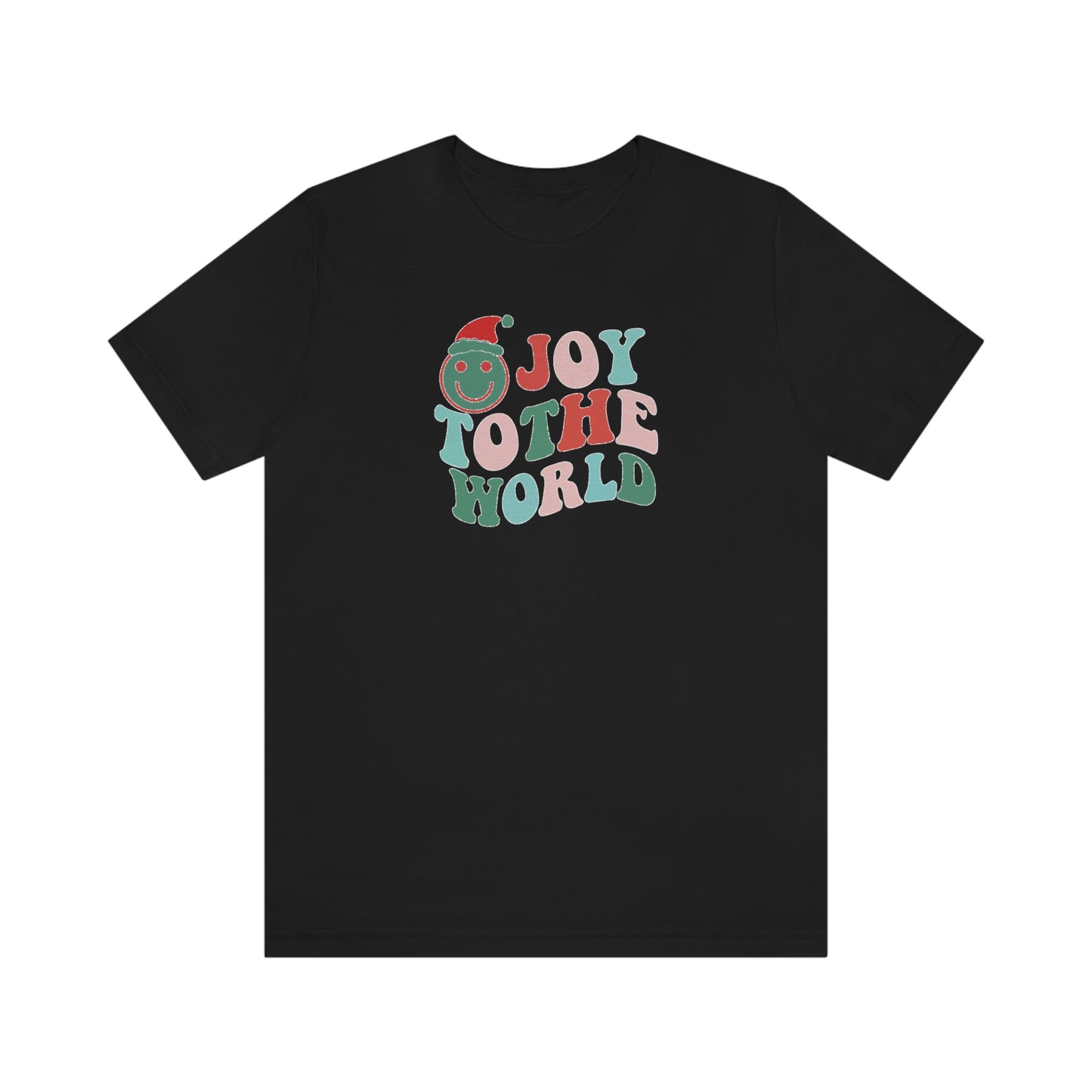 Holiday Joy To The World Unisex Jersey Short Sleeve Tee