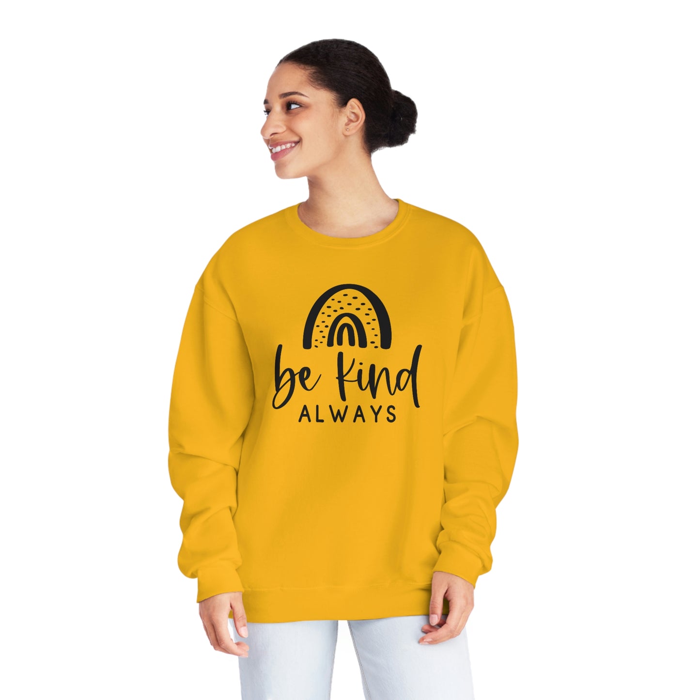 NWT- Be Kind Always Unisex NuBlend® Crewneck Sweatshirt