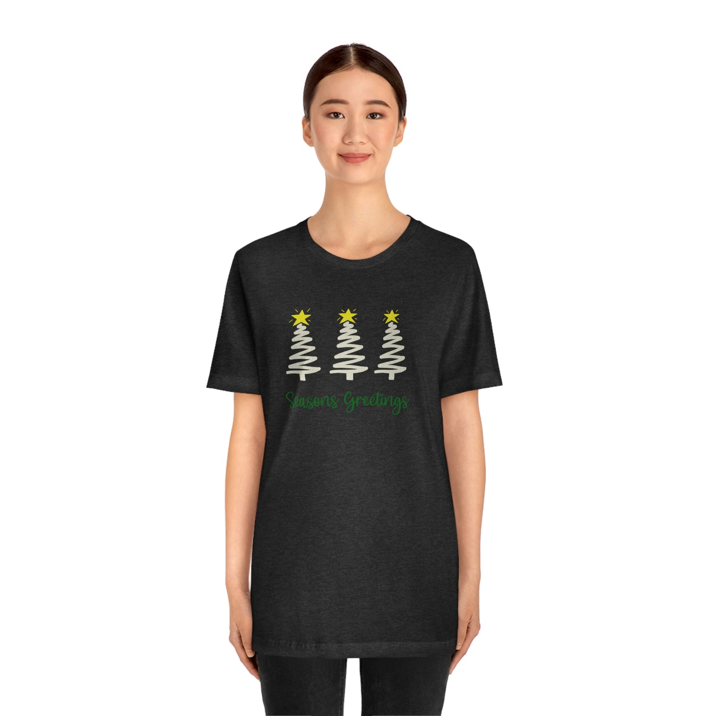 Holiday Seasons Greetings Unisex Jersey Short Sleeve Tee