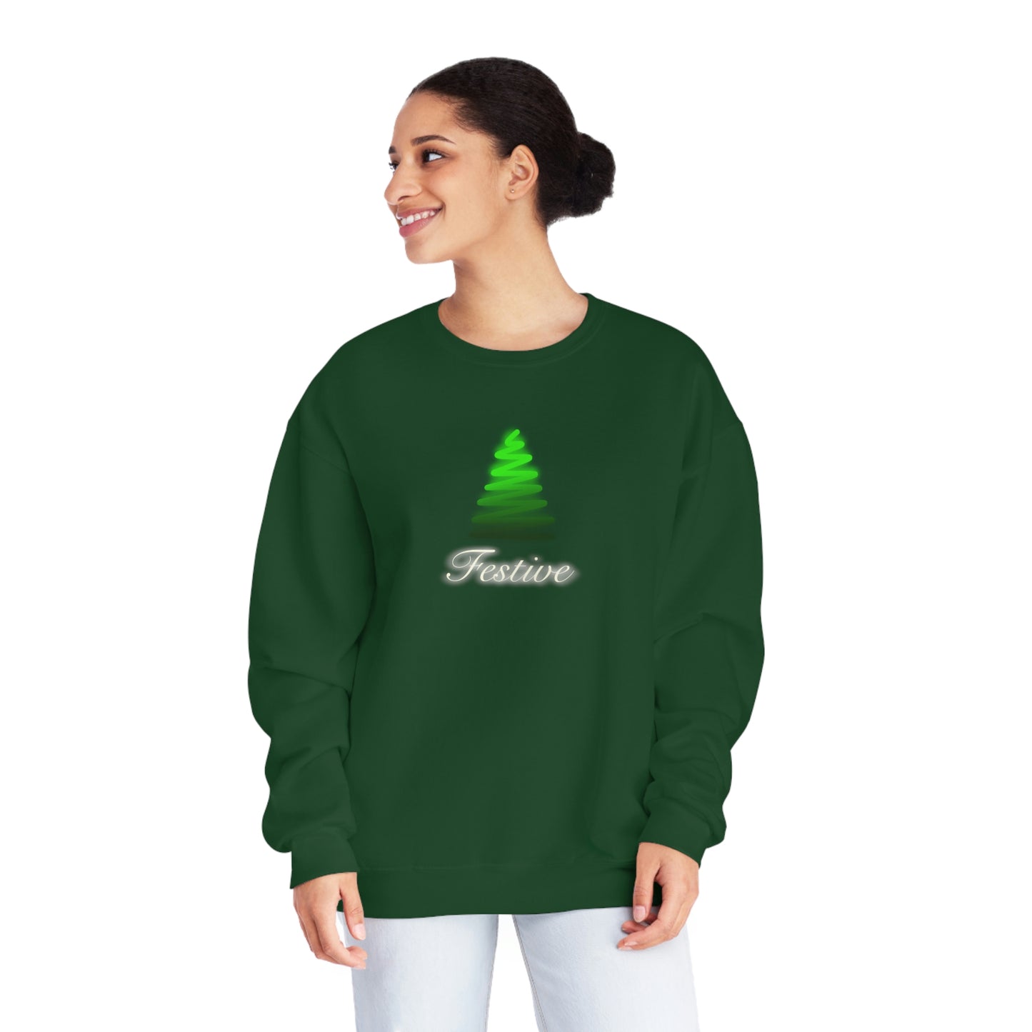 NWT- Festive Unisex NuBlend® Crewneck Sweatshirt