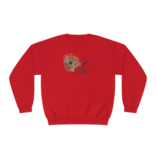 NWT - Wildflowers Just Breathe Unisex NuBlend® Crewneck Sweatshirt