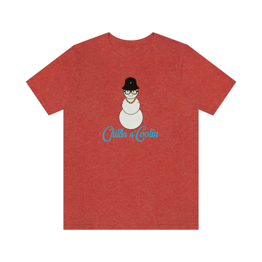 NWT-  Hip Hop Snowman Unisex Jersey Short Sleeve Tee