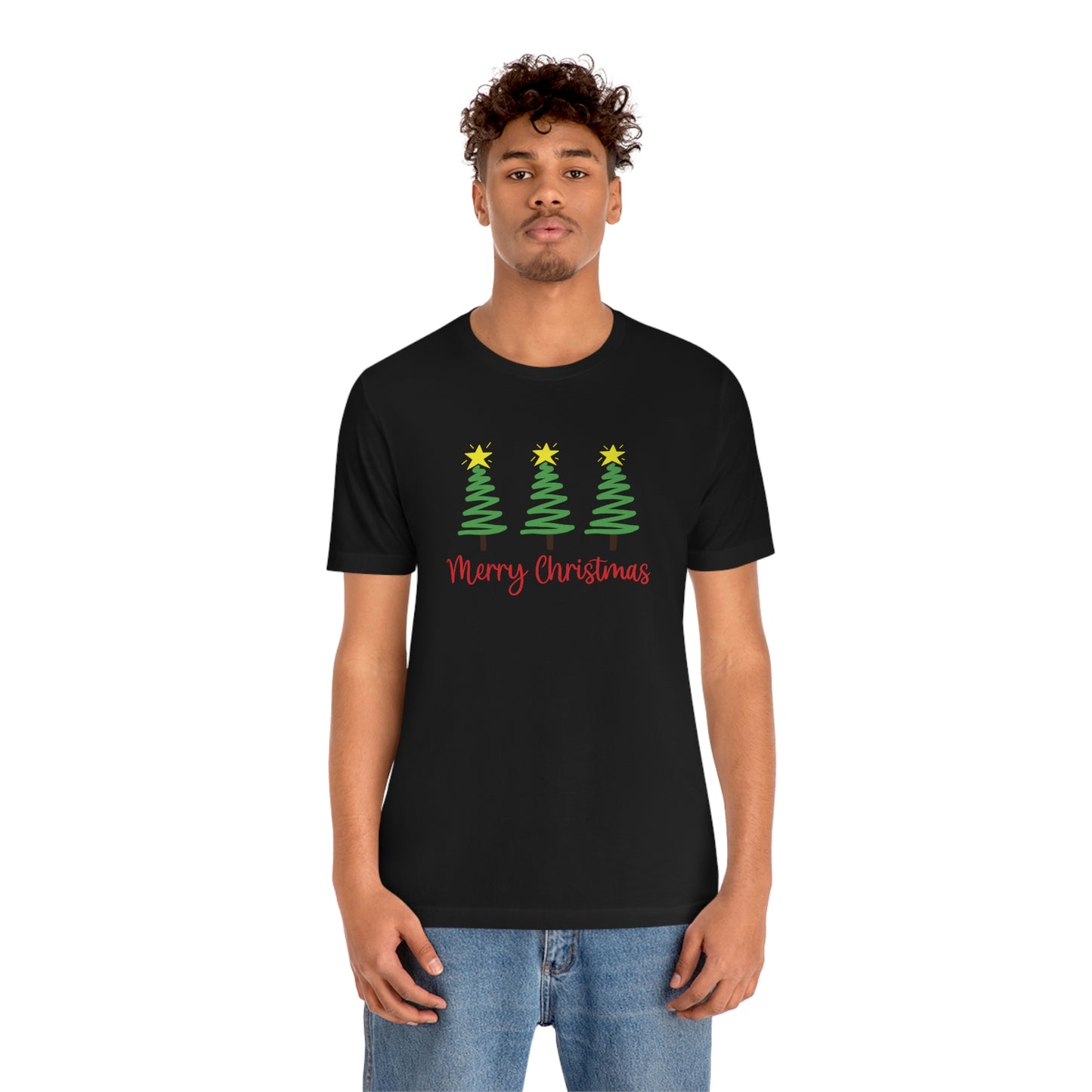 Holiday Merry Christmas Unisex Jersey Short Sleeve Tee