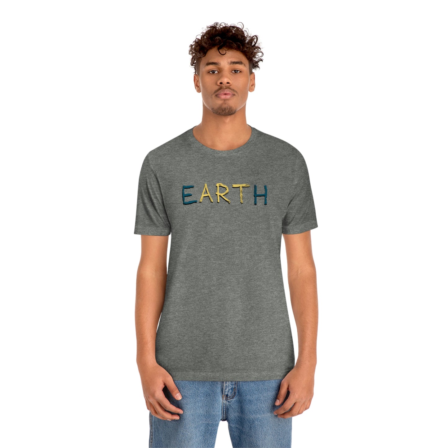 NWT- Earth Unisex Jersey Short Sleeve Tee