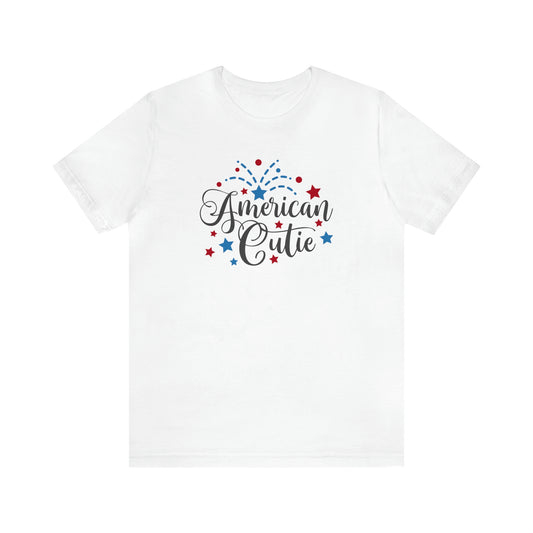 NWT- American Cutie Unisex Jersey Short Sleeve Tee