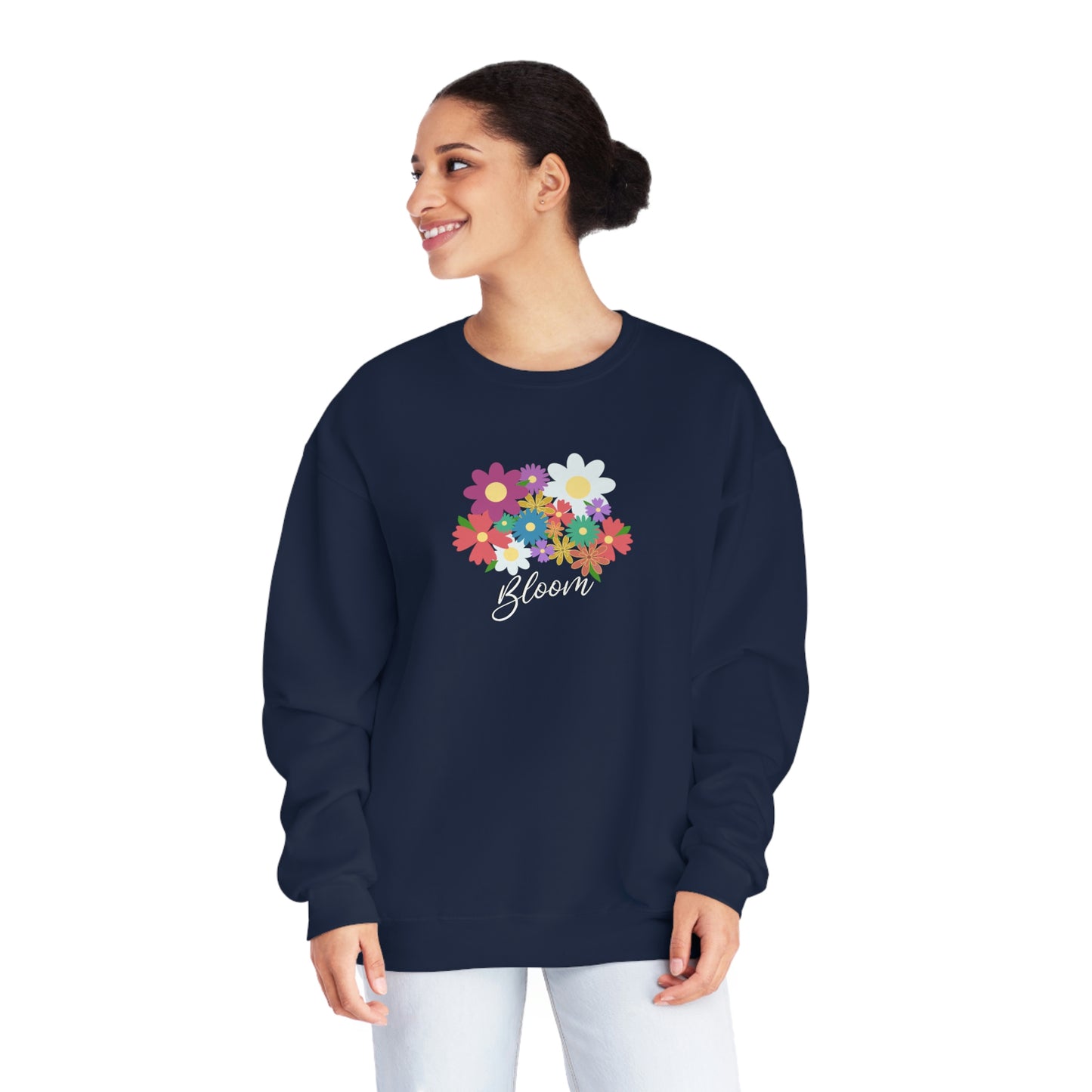 NWT- Bloom Bouquet Unisex NuBlend® Crewneck Sweatshirt