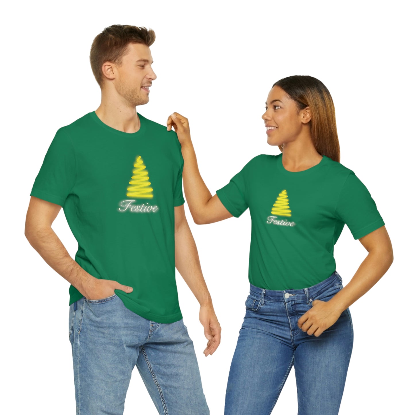 Holiday Festive 1 Unisex Jersey Short Sleeve Tee