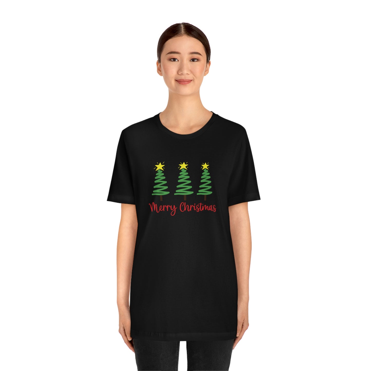 Holiday Merry Christmas Unisex Jersey Short Sleeve Tee