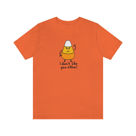 Halloween Candy Corn Unisex Jersey Short Sleeve Tee