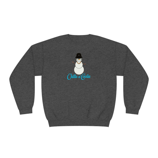 NWT- Cool Snowman Unisex NuBlend® Crewneck Sweatshirt