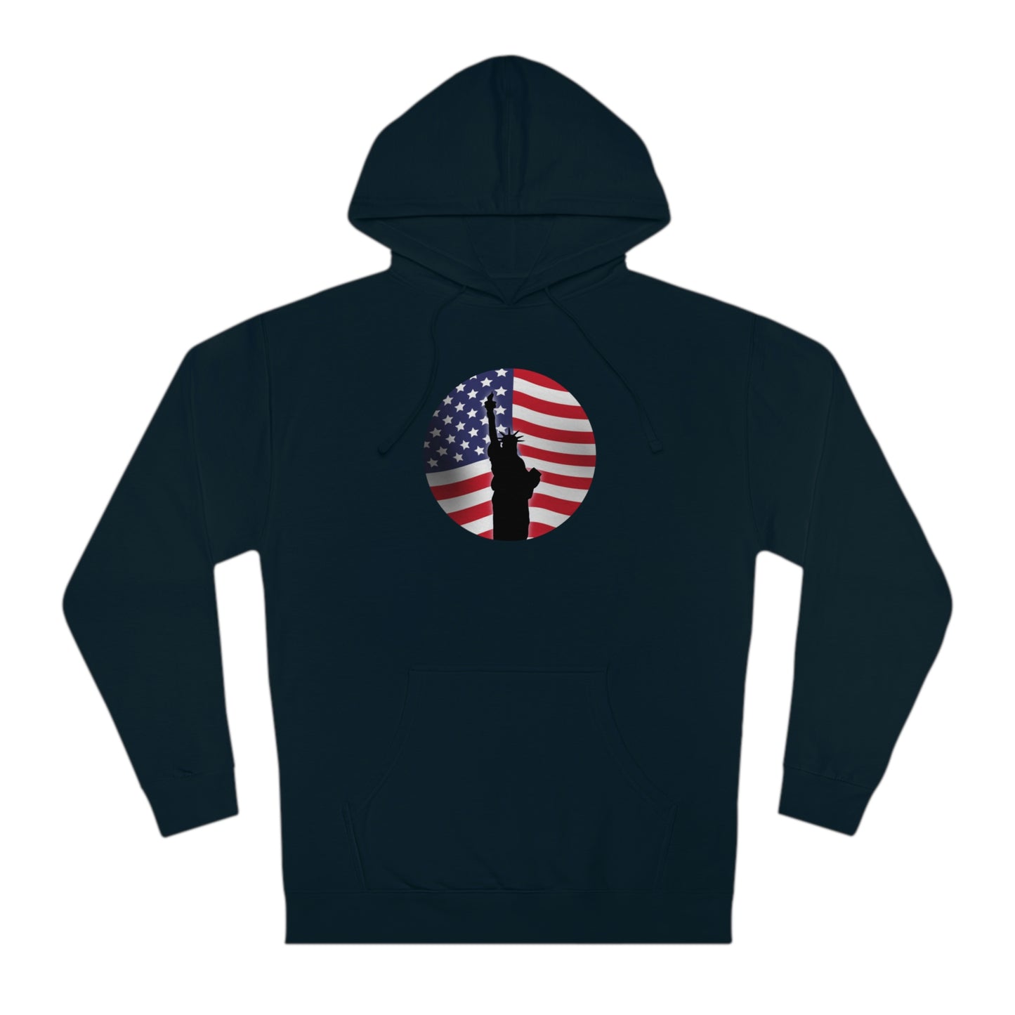 Holiday Lady Liberty 2 Unisex Hooded Sweatshirt