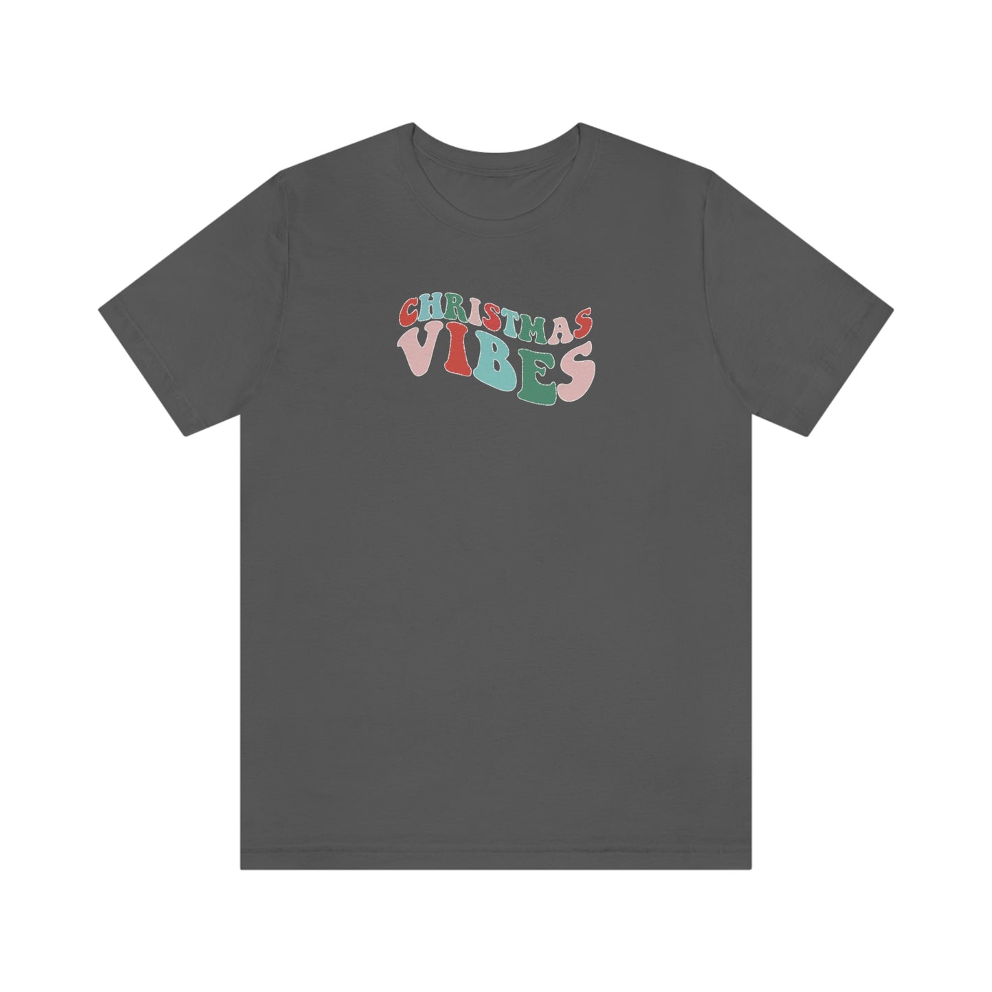 Holiday Christmas Vibes 1 Unisex Jersey Short Sleeve Tee