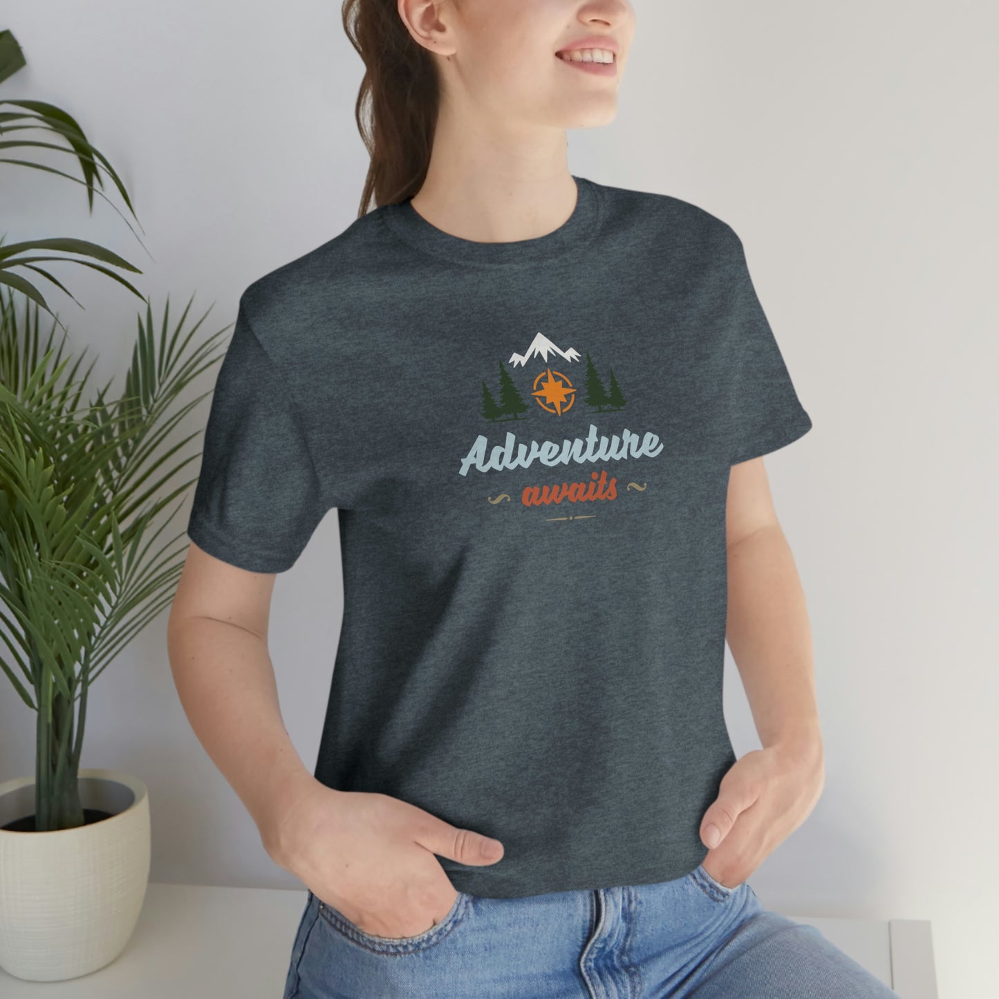 NWT - Adventure Unisex Jersey Short Sleeve Tee