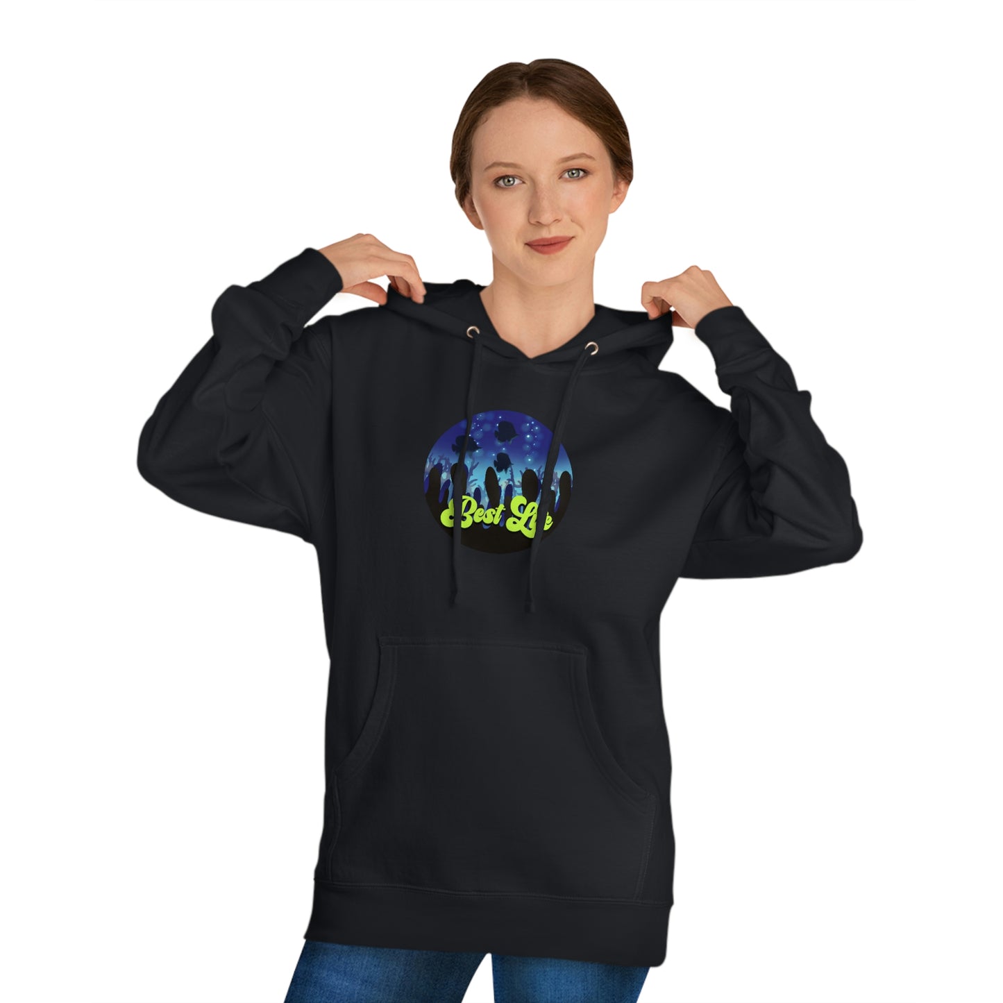 Best Life-Underwater Scene Unisex Hooded Sweatshirt