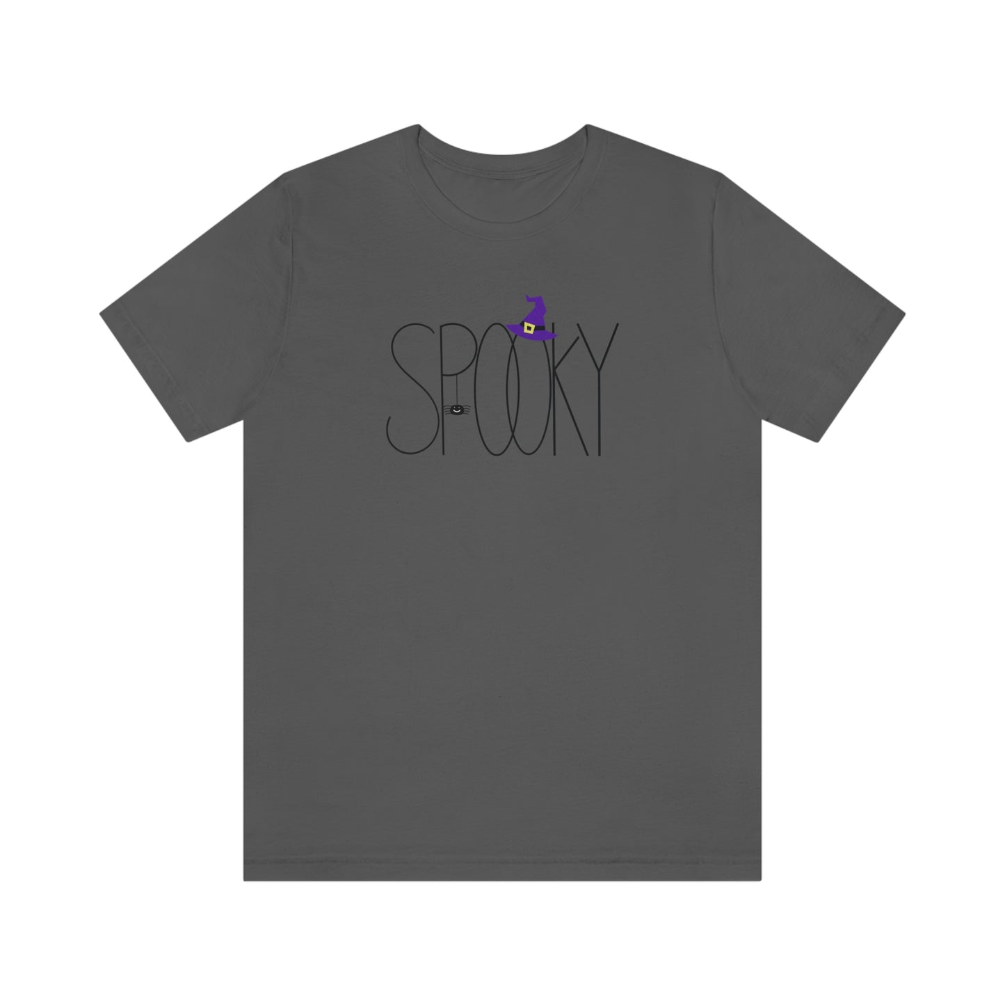 Holiday Spooky Black Unisex Jersey Short Sleeve Tee