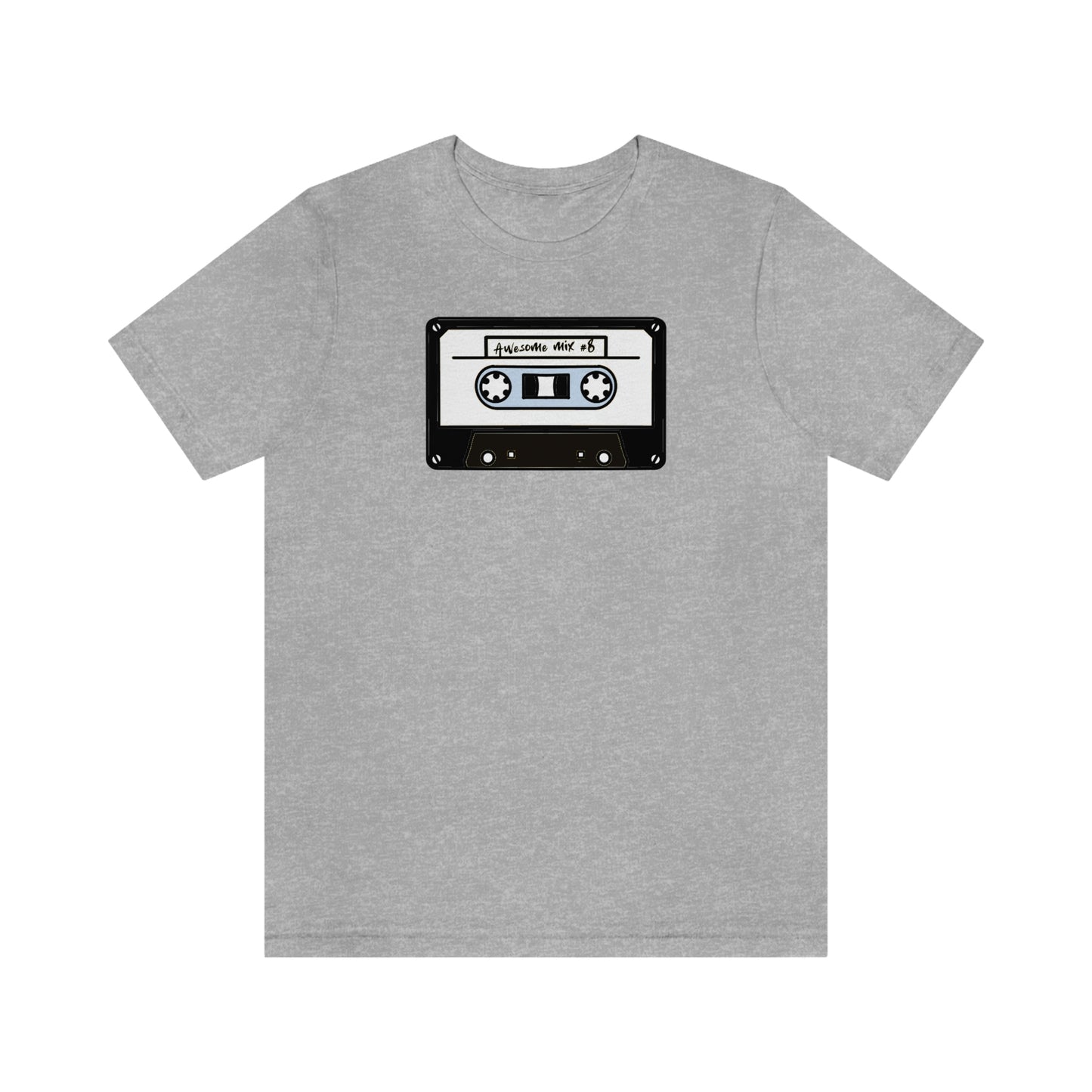 NWT- 80's Cassette Mixtape Unisex Jersey Short Sleeve Tee