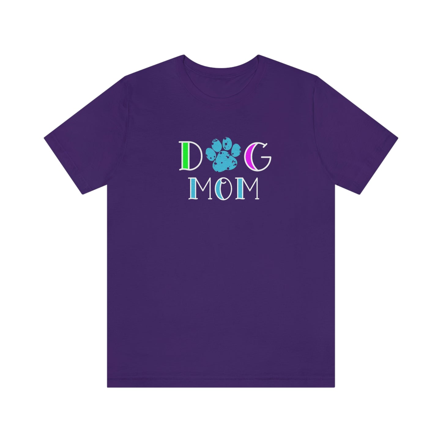 NWT Dog Mom Blue Unisex Jersey Short Sleeve Tee