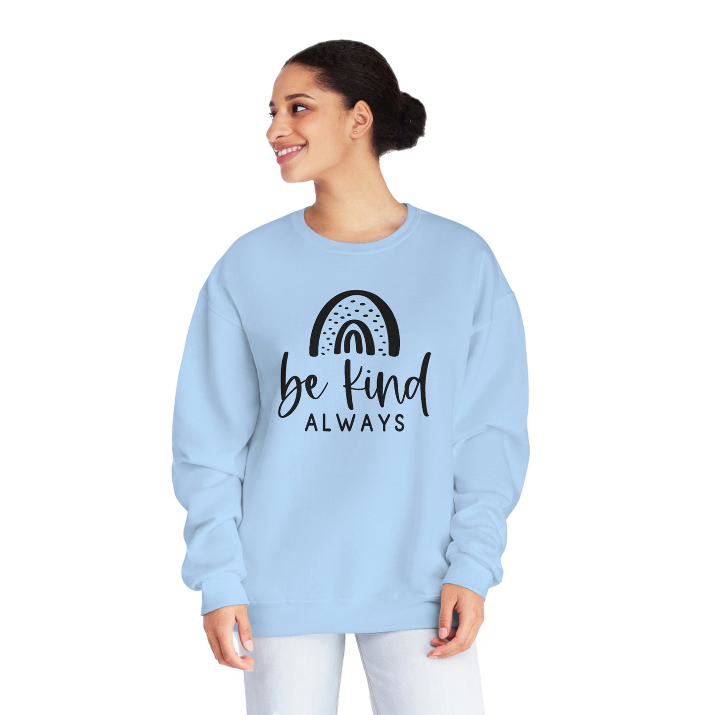 NWT- Be Kind Always Unisex NuBlend® Crewneck Sweatshirt