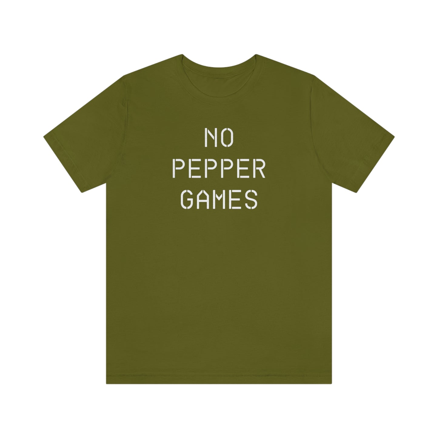 NWT- Baseball Pepper Unisex Jersey Short Sleeve Tee