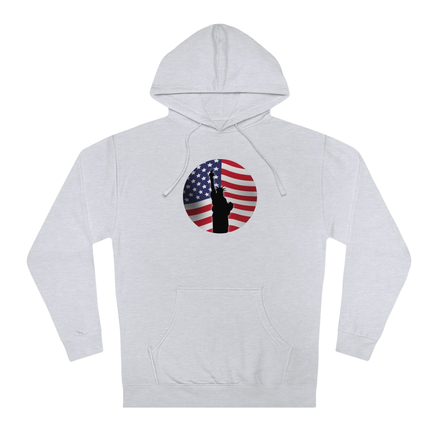 Holiday Lady Liberty 2 Unisex Hooded Sweatshirt