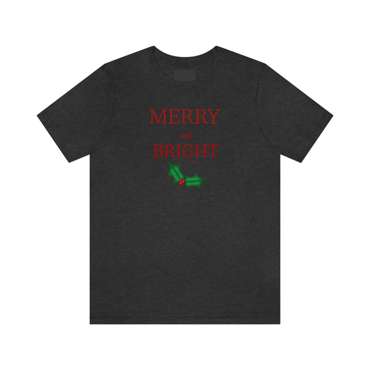 Holiday Merry Unisex Jersey Short Sleeve Tee