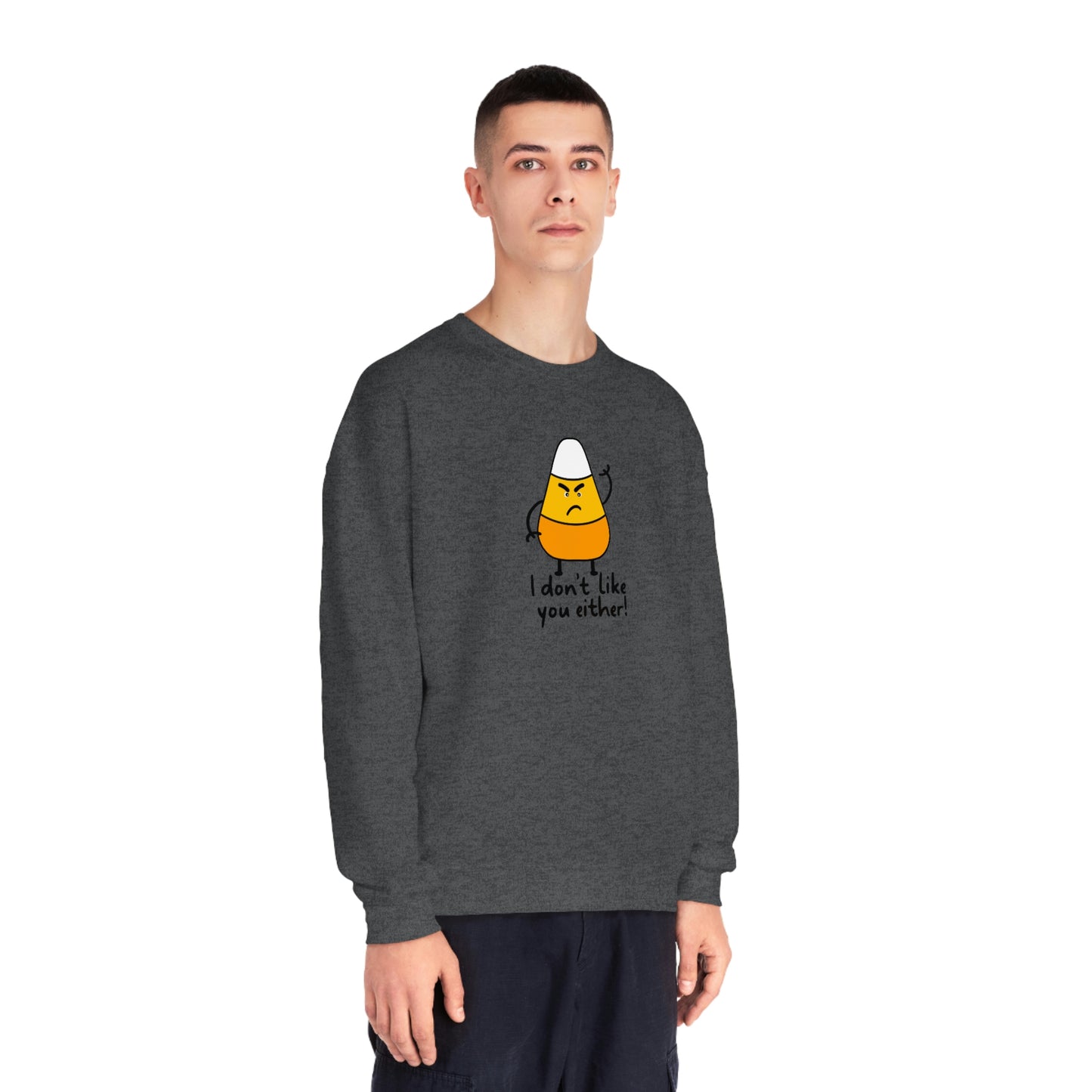 NWT- Candy Corn Unisex NuBlend® Crewneck Sweatshirt