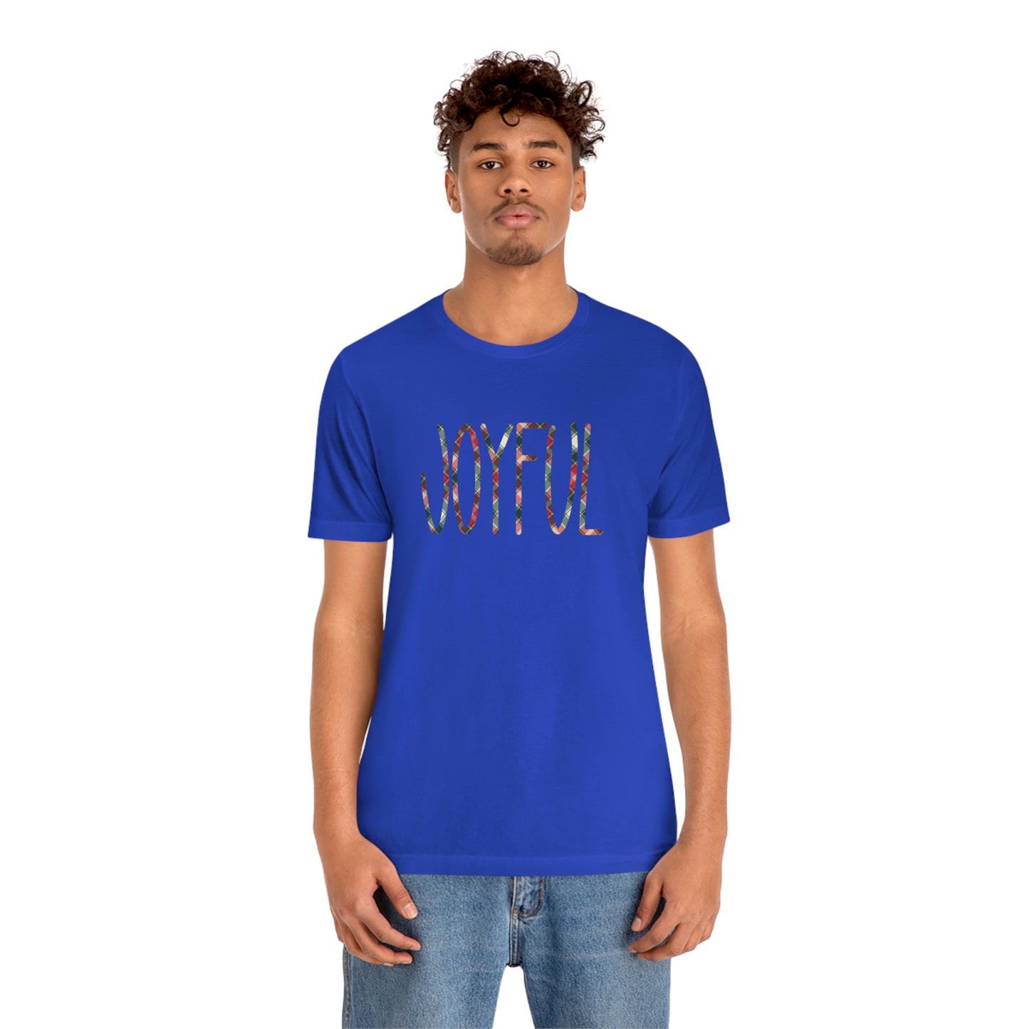 Holiday Joyful Unisex Jersey Short Sleeve Tee