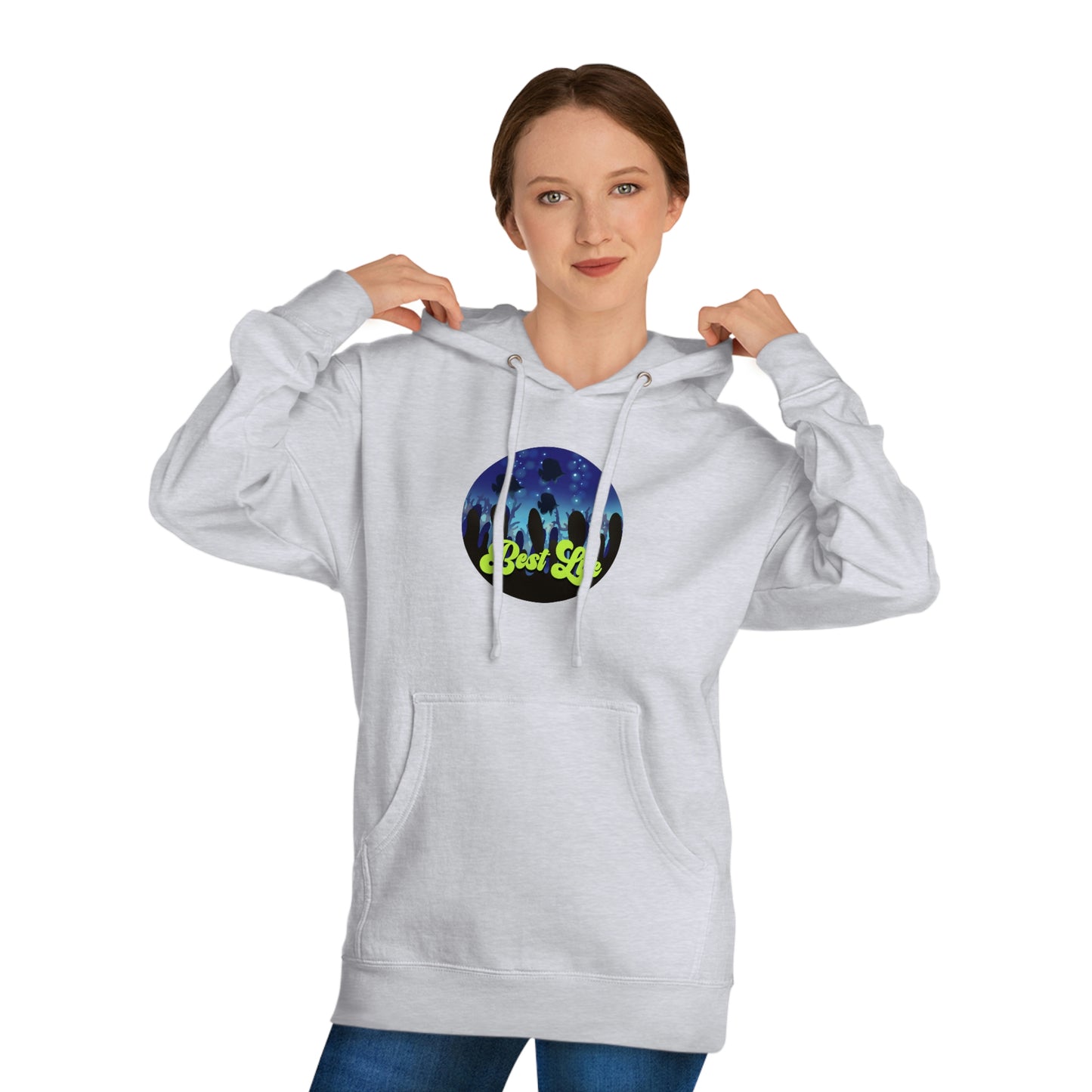 Best Life-Underwater Scene Unisex Hooded Sweatshirt